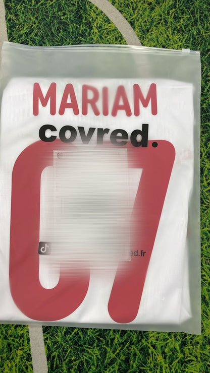 Maroc - Maillot Extérieur 24/25 - Blanc, Vert, Rouge