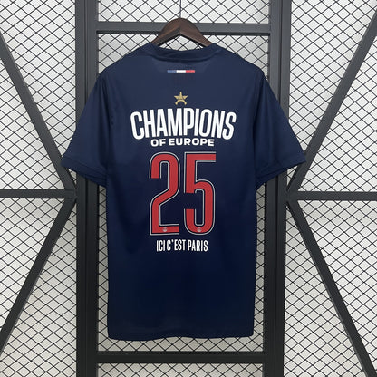 Maillot PSG Champion d'Europe 1 étoile 2025
